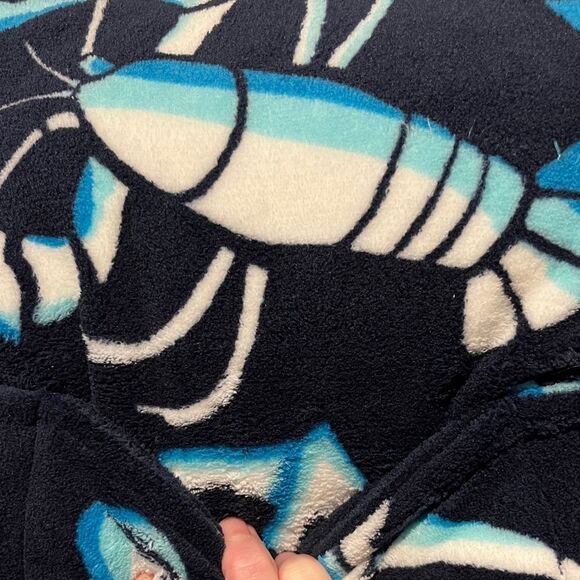 Vera Bradley Travel Fleece Convertible Blanket/Pillow  Shore Enough NWT 60 x 45 - Picture 3 of 5